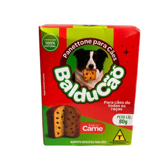 PANETONE SABOR CARNE PARA CAES 80G