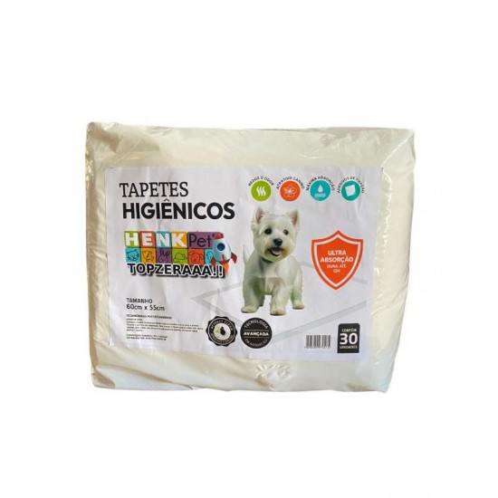 TAPETE HIGIENICO HENK 30UN - 60X55CM