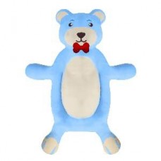 7678 - COLCHONETE URSO AZUL PELUCIA