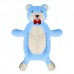 COLCHONETE URSO AZUL PELUCIA