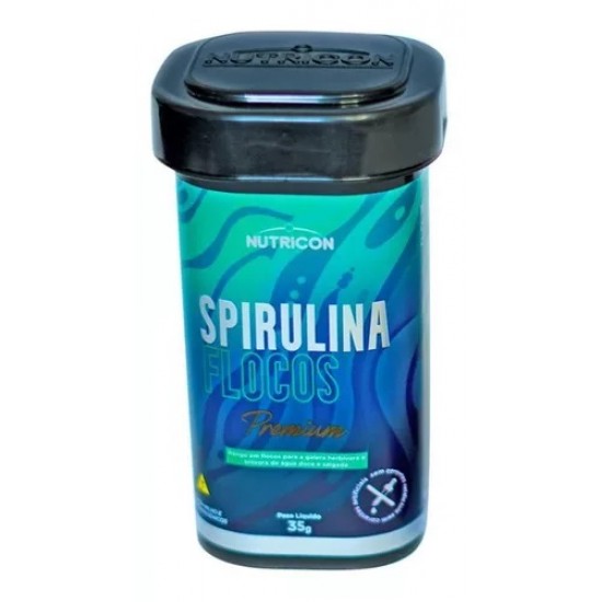 SPIRULINA FLOCOS 35GR. (NUTRICON)