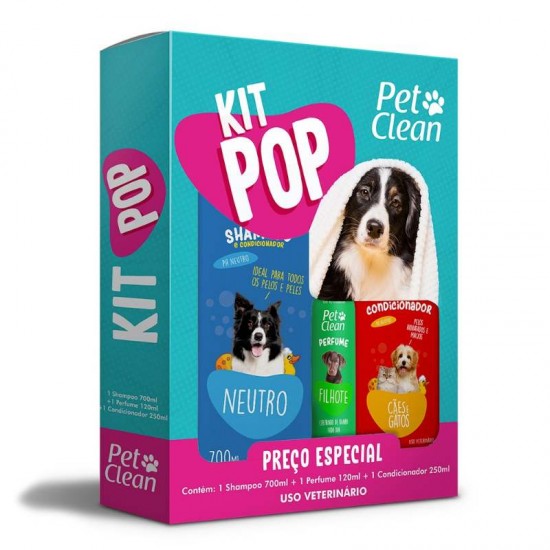 KIT BANHO PET CLEAN