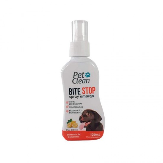 SPRAY AMARGO BITE STOP PET CLEAN 120 ML