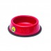 COMEDOURO PESADO 450ML VERMELHO-REF.2190