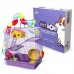 GAIOLA HAMSTER TUBO SUPER LUXO LILAS