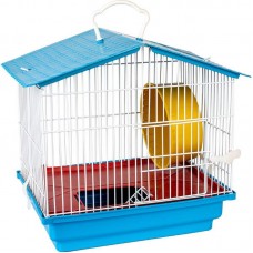 8670 - GAIOLA HAMSTER TETO PLASTIC AZUL-R.0634