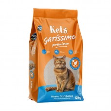 8696 - AREIA KETS GATISSIMO SEM PERFUME 12KG