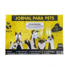 8704 - JORNAL PETS LISO - 100 UNI.