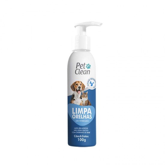 LIMPADOR DE ORELHA 100ML PET CLEAN