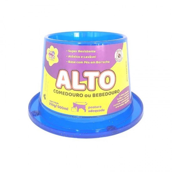 COMED. ALTO ANTIFORM 500ML AZUL GLITTER