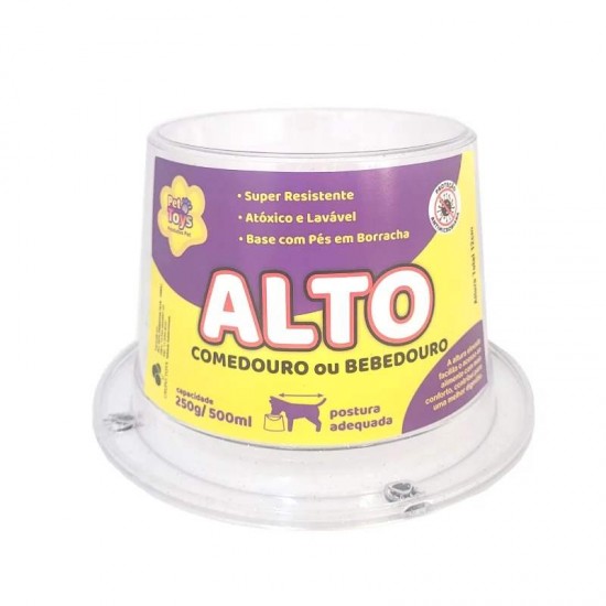 COMED. ALTO ANTIFOR 500ML TRANSP GLITTER