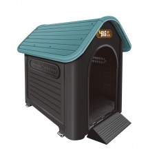 8907 - CASA BIG DOG HOME N8 BLACK TELHADO VERDE