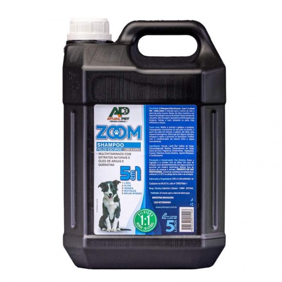 SHAMPOO ZOOM PELOS ESCUROS 5L