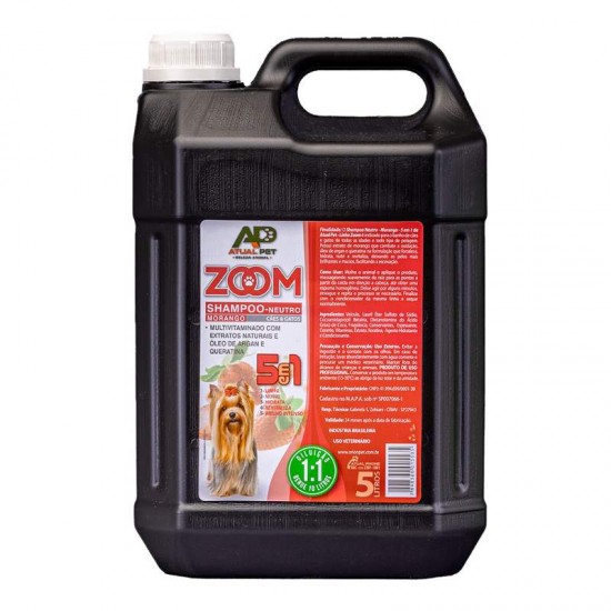 SHAMPOO ZOOM PELOS MORANGO 5L