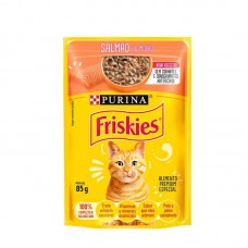 9168 - SACHE SALMAO AO MOLHO 85G (FRISKIES)