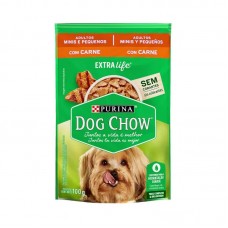 9172 - SACHE ADULTO PEQUENO CARNE 100G (DOG SHO