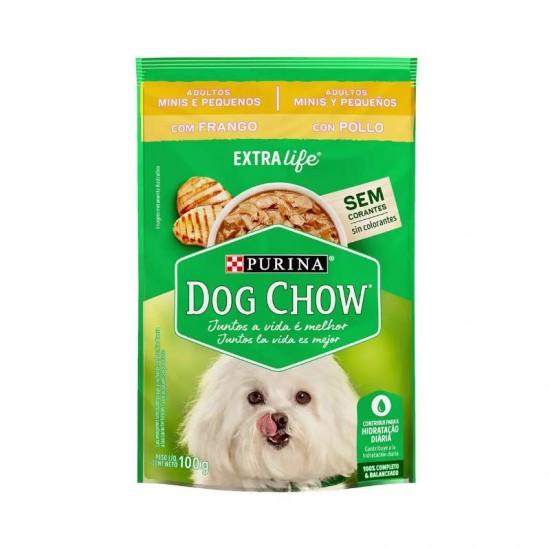 SACHE ADULTO PEQUENO FRANGO 100G(DOGSHOW