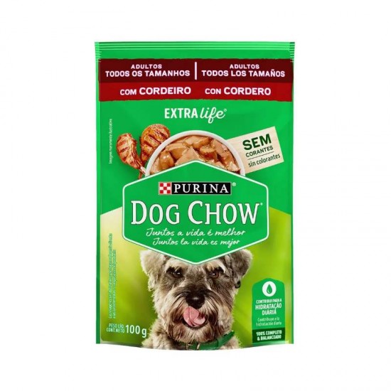 SACHE ADULTO CORDEIRO 100G (DOG SHOW)