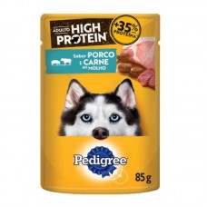 9180 - SACHE HIGH PROTEIN PORCO 85G (PEDIGREE)