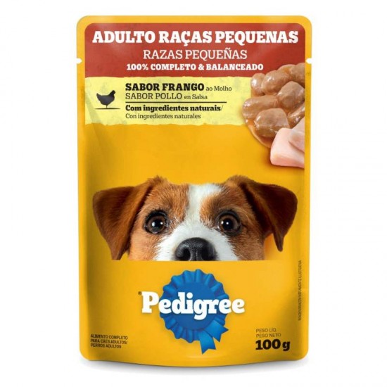 SACHE ADULTO MINI FRANGO 85G (PEDIGREE