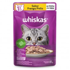 9189 - SACHE ADULTO FRANGO 85G (WHISKAS)