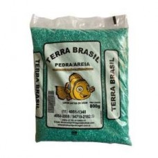 5366 - AREIA P/AQUARIO VERDE ESCURO PCT 800GR (