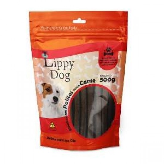 BIFINHO PALITO CARNE 500G (LIPPY DOG)