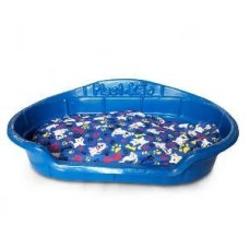 2489 - CAMA PLASTICA N 1 AZUL 43X17X60CM (PLAST