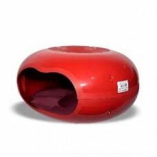 5353 - CAMINHA DONUT CAT HOME VERMELHA (MEC PET