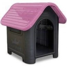 4410 - CASA DOG HOME BLACK N.3 TELHADO ROSA (ME