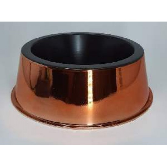 COMEDOURO MEDIO ROSE GOLD METALIZADO PRI