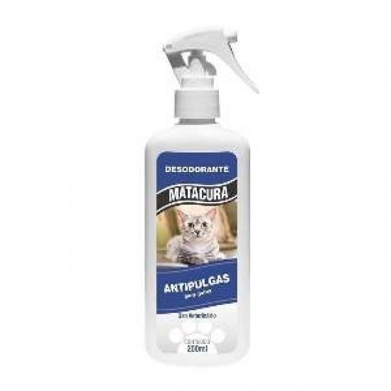 DESODORANTE ANTI PULGAS GATOS 200 ML (MA