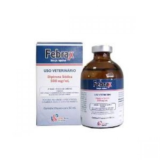 FEBRAX DIPIRONA SODICA INJETA 500MG 50ML