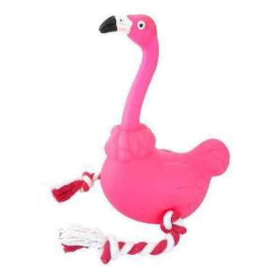 FLAMINGO VINIL C/CORDA 40X18CM COD.10269