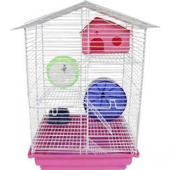 GAIOLA HAMSTER 3 ANDARES DESM. REF.614 (