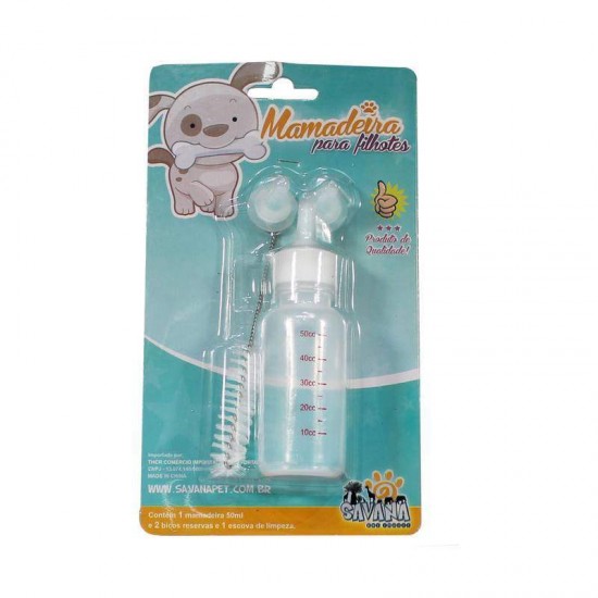 KIT MAMADEIRA 3 BICOS E LIMPADOR 50 ML (