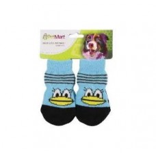 5829 - MEIA AZUL PATINHO M (PETMART)