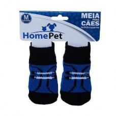 0602 - MEIA SAPATO AZUL TAM. M HOME PET