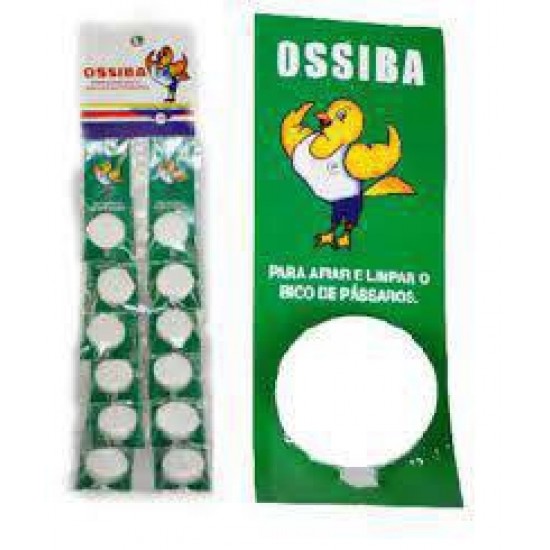 OSSIBA CALCIFICADA CARTELA C/12 UN. DE 1