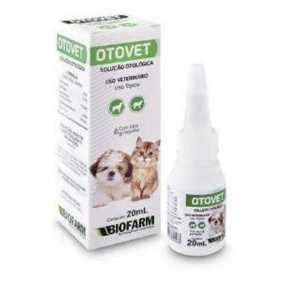 OTOVET SOLUCAO OTOLOGICA 20ML (BIOFARM)