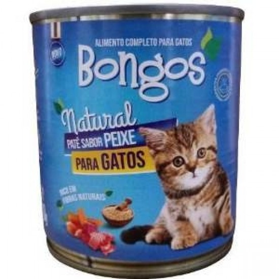 PATE NATURAL SABOR PEIXE GATOS