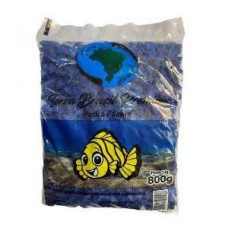 3033 - PEDRA PARA AQUARIO AZUL ESCURO 800G