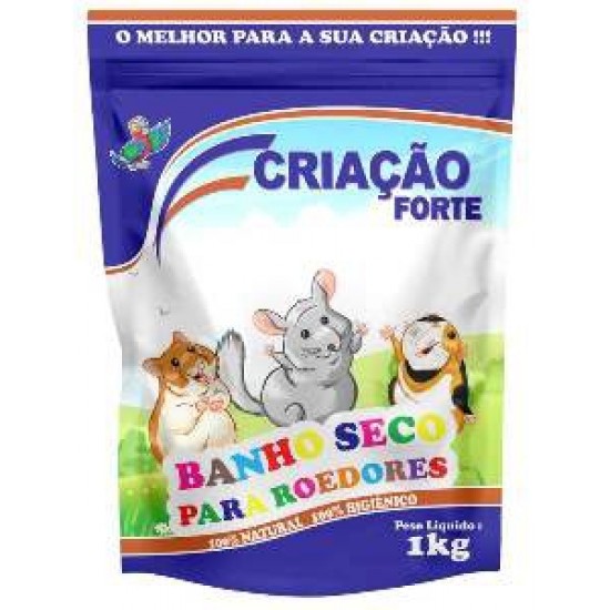 BANHO SECO ROEDORES 1 KG (PASSARO FORTE)