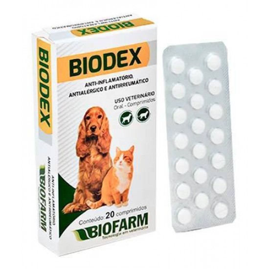 BIODEX BLISTER C/20 COMPRIMIDOS