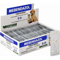 5786 - MEBENDAZOL CAES/GATOS CX C/30