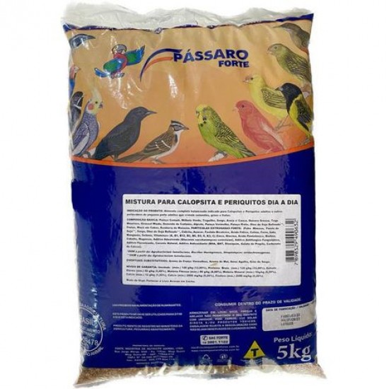 MIST CALOPSITA PERIQUITO DIA A DIA 5KG
