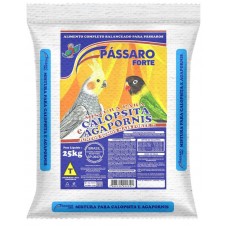 6873 - MISTURA CALOPSITA E AGAPORNIS 25 KG (PAS