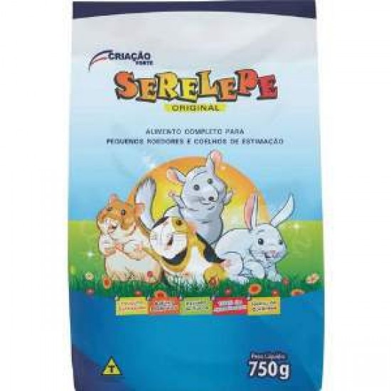 SERELEPE EXTRUSADO COELHOS 750G (PASSARO