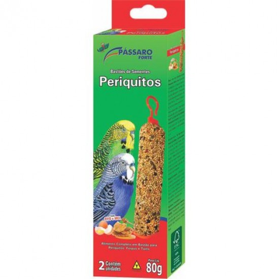 BASTAO DE SEMENTES PERIQUITOS 80G (PASSA