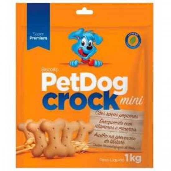 PET DOG CROCK MINI 1KG PETDOG